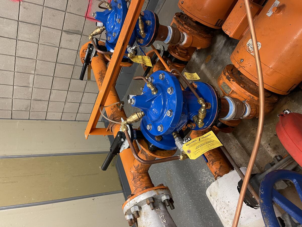 Backflow prevention assembly