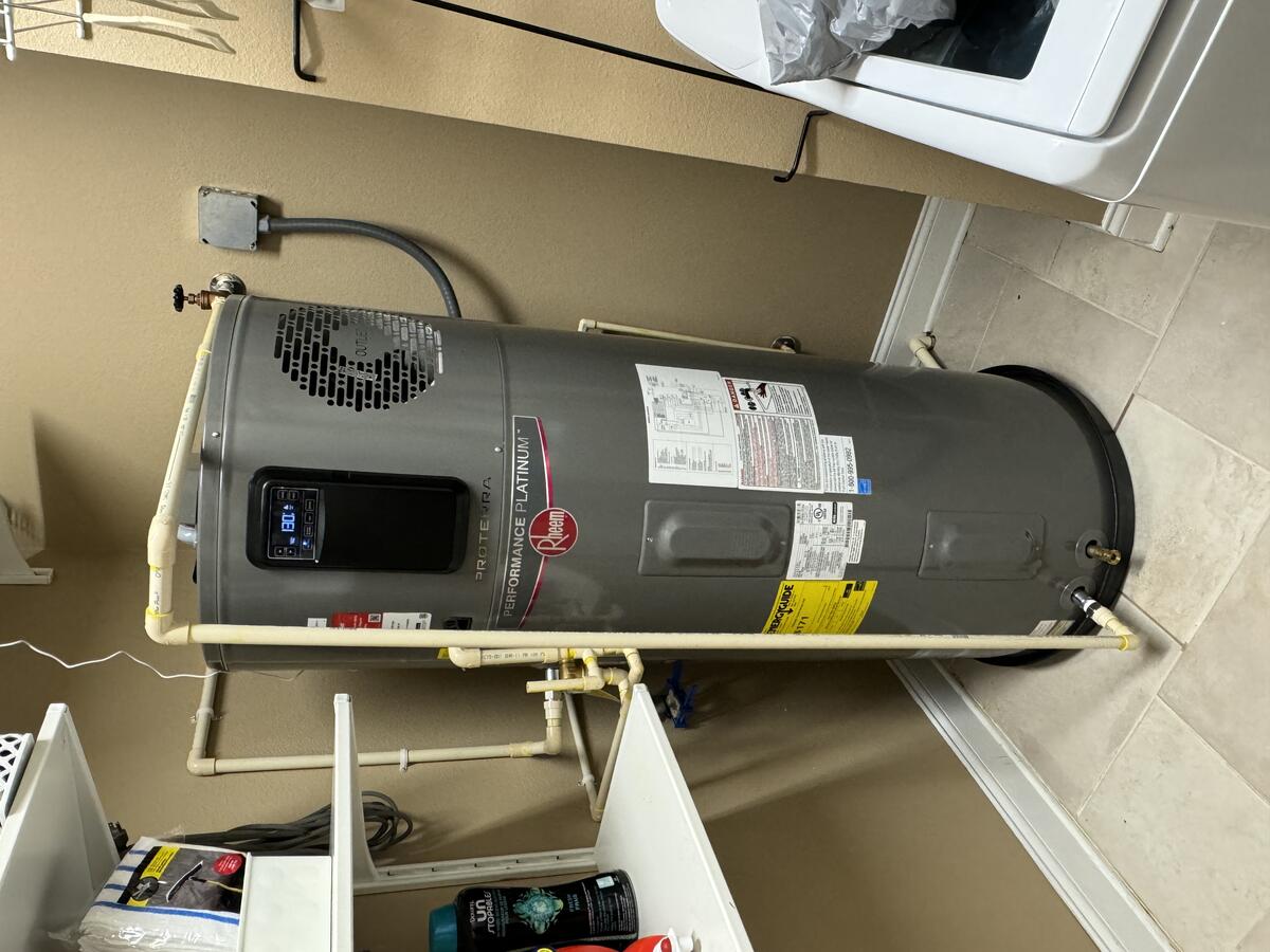 Rheem water heater